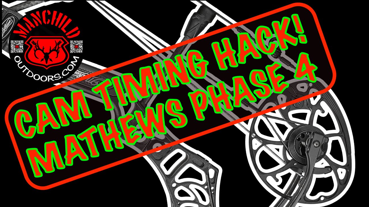 HOW TO: Phase 4 PART 4 Hidden Cam timing adjustment hack! Micro tune Gas bowstrings to perfection!