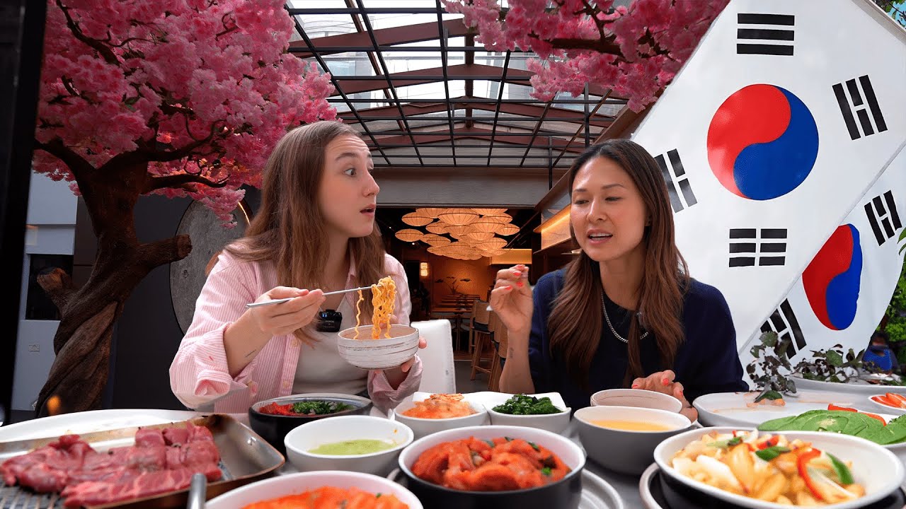 ¿Hay buena COMIDA COREANA en Bogotá? | PROBAMOS el BBQ COREANO auténtico | B. EATS