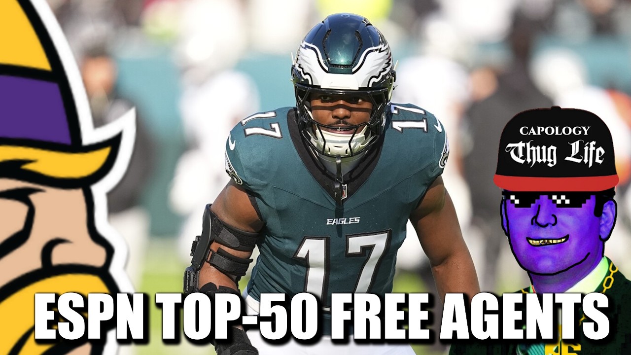 ESPN: Only ONE Top-50 Free Agent Projected to the Minnesota Vikings
