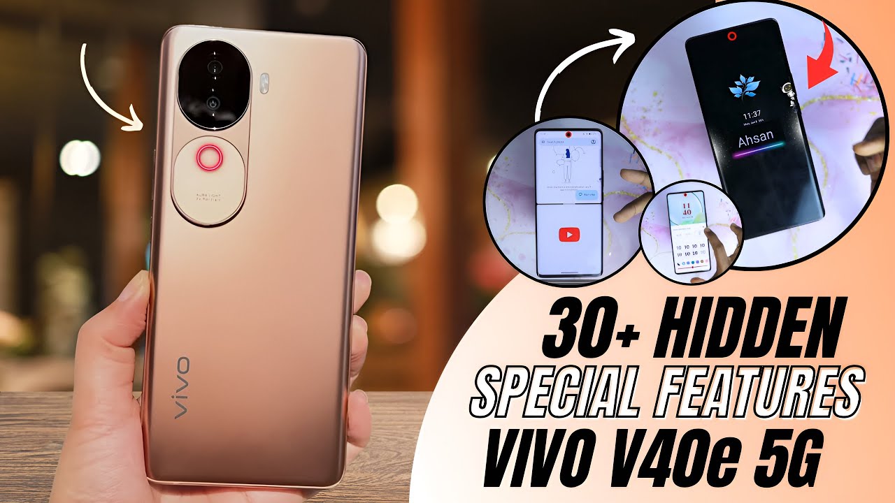 Vivo V40e 5g Tips And Tricks 🔥 Hidden Top 30+ Special Features | vivo v40e