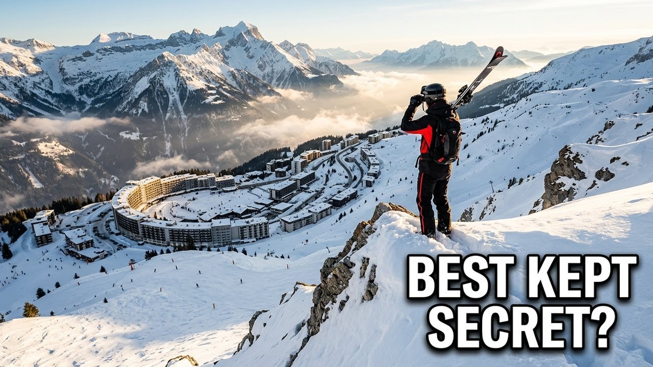 Flaine is an exciting ski resort in French Alps