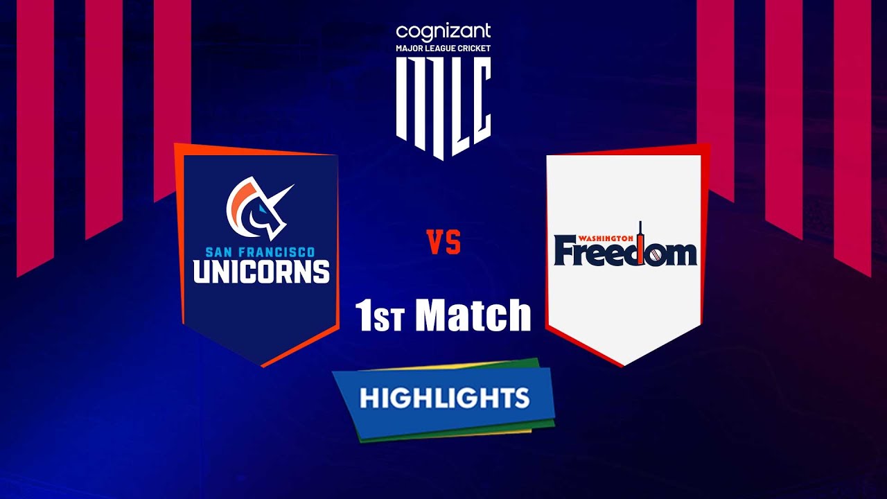 Highlights: 1st Match, San Francisco Unicorns vs Washington Freedom | 1st Match - SFU vs WF