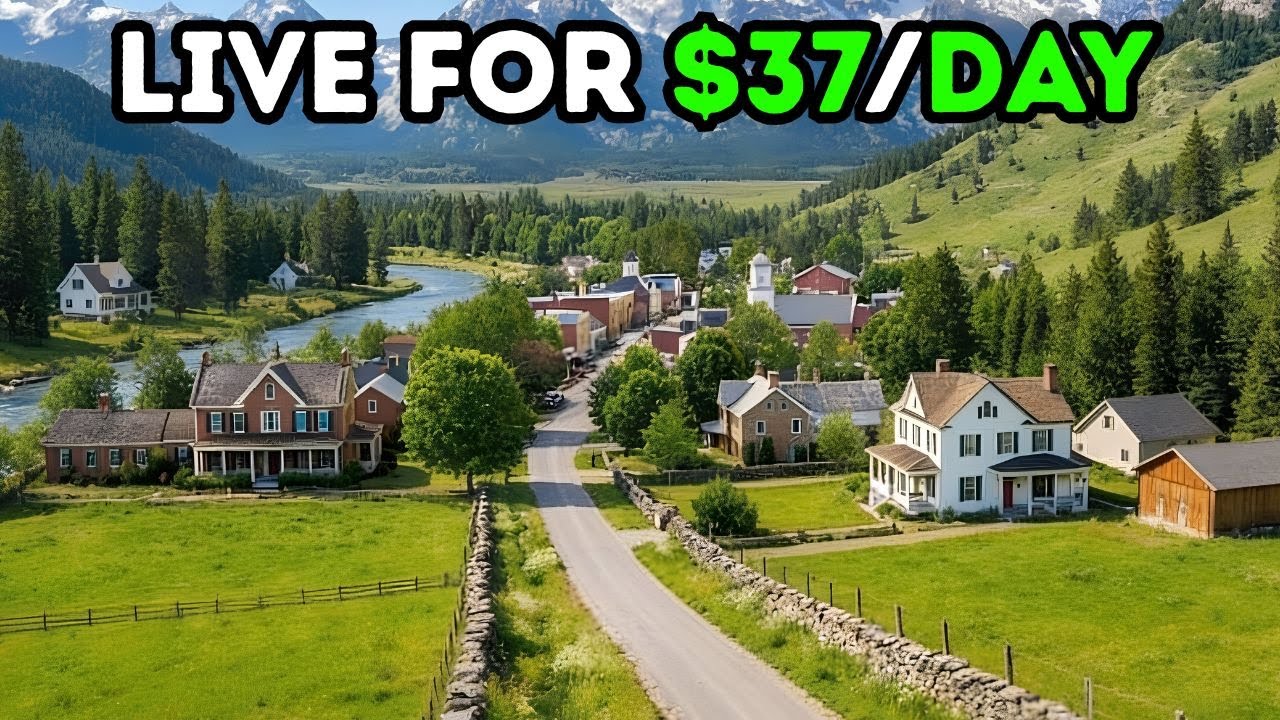 12 Cheap U.S Towns where you can Retire for $37/day!