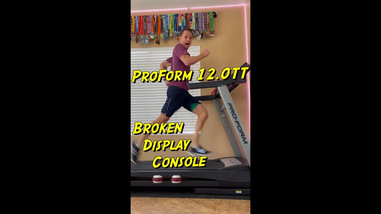 ProForm Treadmill 12.0TT Fix Broken Display Console with PWM Frequency Meter Hack