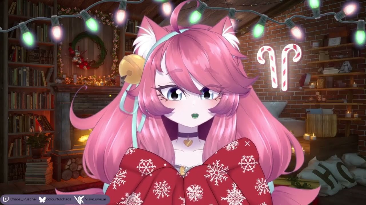 𑄝Cozy Winter ASMR🎄Cozy Vibes🐈Whispers🎁Chatting ASMR ⎡ Colourful Chaos | VKIYO ⎦