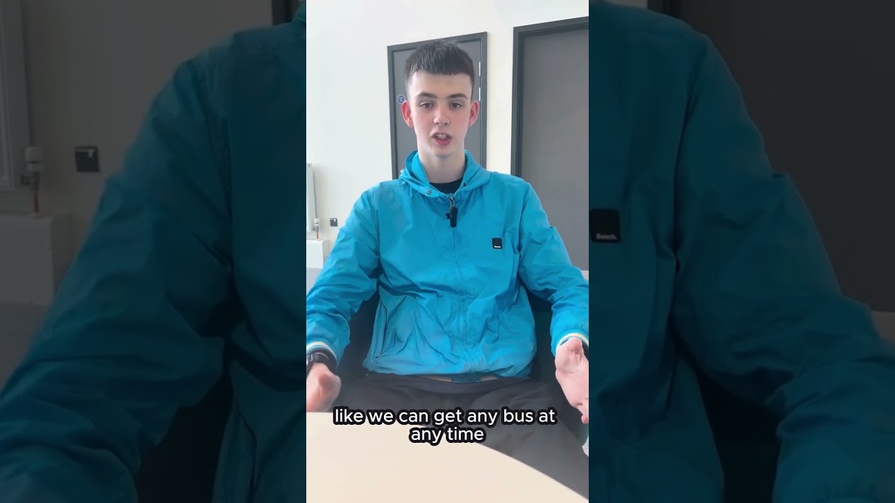 When you can tell our student has been utilising his FREE bus pass🤝🤣