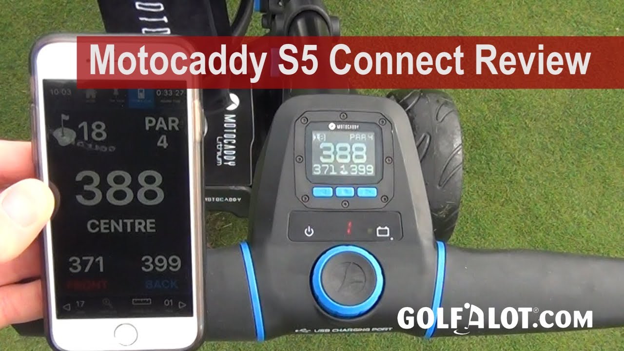 Motocaddy S5 Connect Trolley Review By Golfalot