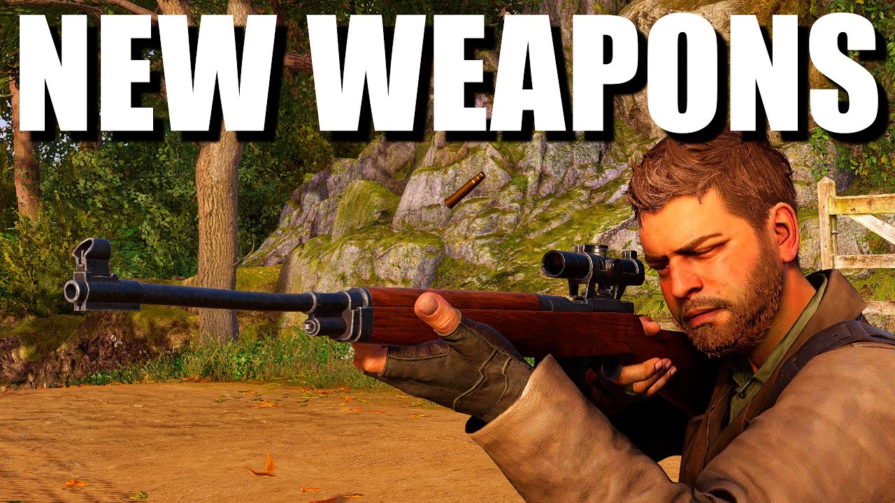 TRYING NEW WEAPONS WE UNLOCKED - Sniper Elite Resistance