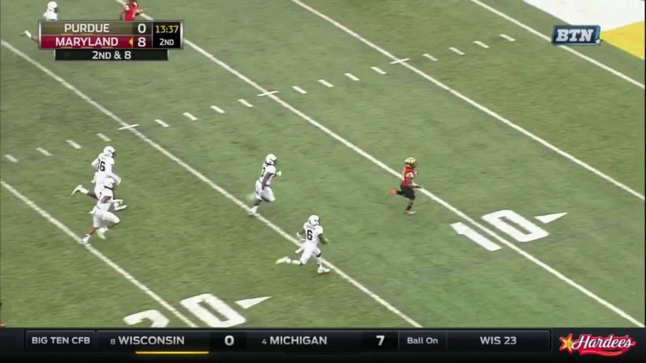 Lorenzo Harrison Runs for 62-Yard Touchdown vs. Purdue