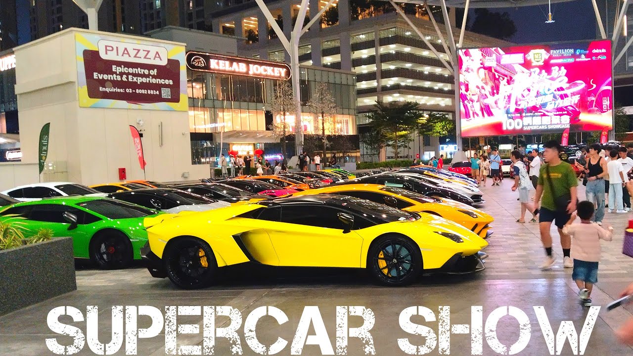 Super Car Show & Engine Sound | Latest Super Car  #supercar #lamborghini #malaysia 