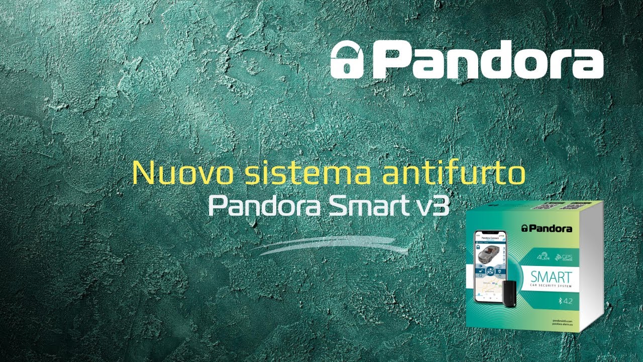 Nuovo Pandora Smart V3 Sistema Antifurto