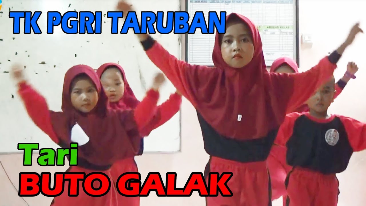 TARI BUTO GALAK -  TK PGRI TARUBAN