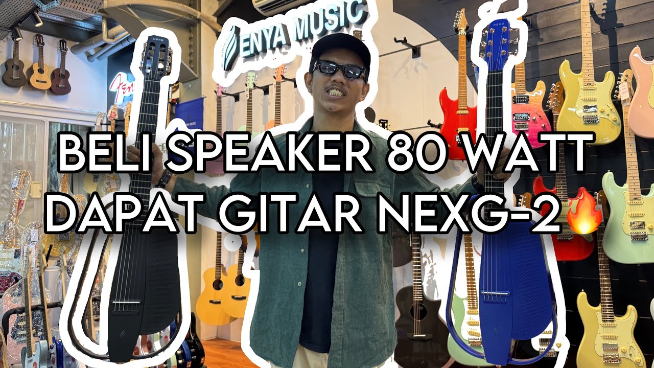 REVIEW GITAR TERBARU 🔥 ENYA NEXG2 Steel String & (NEXG-2N) Nylon - CUMAN 8 JT an ! #EnyaNexg2