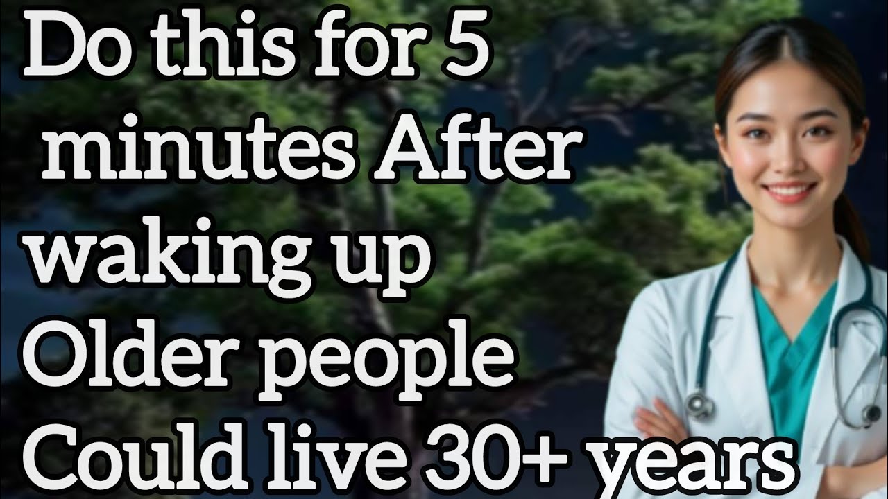 Do This Every Morning for 5 Minutes — Seniors Could Live 30+ Years Longer! | Dr. Dana's Secret Habit