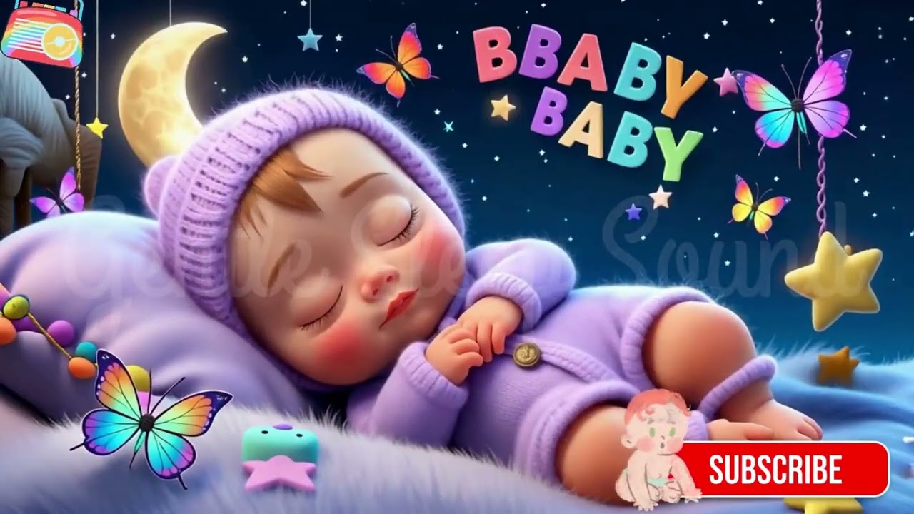 Baby Bedtime Lullabies 🌙👶 | Gentle Music for Sweet Sleep