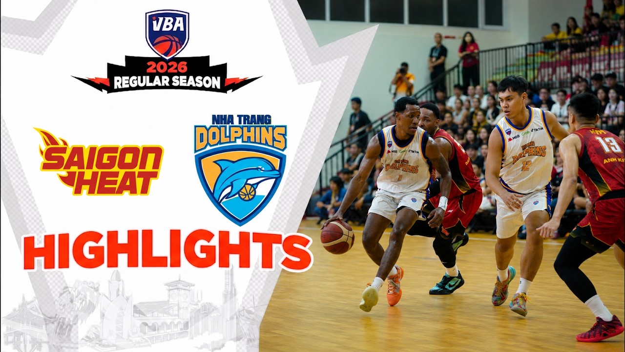 Highlights: Saigon Heat - Nha Trang Dolphins | Chiến thắng &aacute;p đảo với sự to&agrave;n diện từ mọi vị tr&iacute;