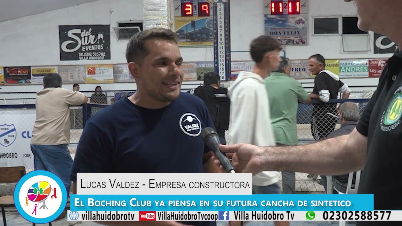 EL BOCHING CON EL SUEÑO DE TENER SUS CANCHAS DE SINTENTICO