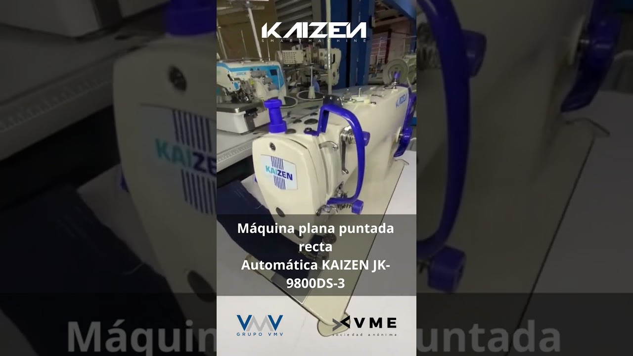 M&aacute;quina plana puntada recta autom&aacute;tica Kaizen DS3