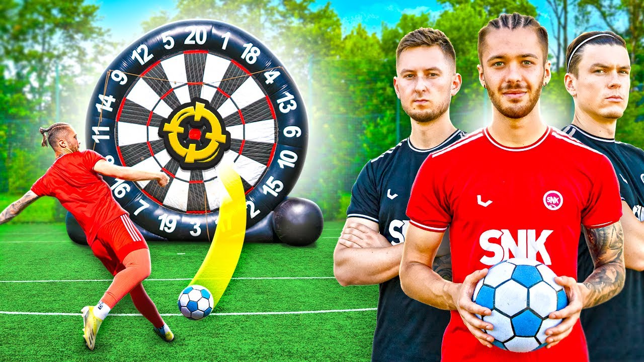 NOWY PIŁKARSKI DART - GRAMY EKIPĄ! KTO WYGRAŁ?