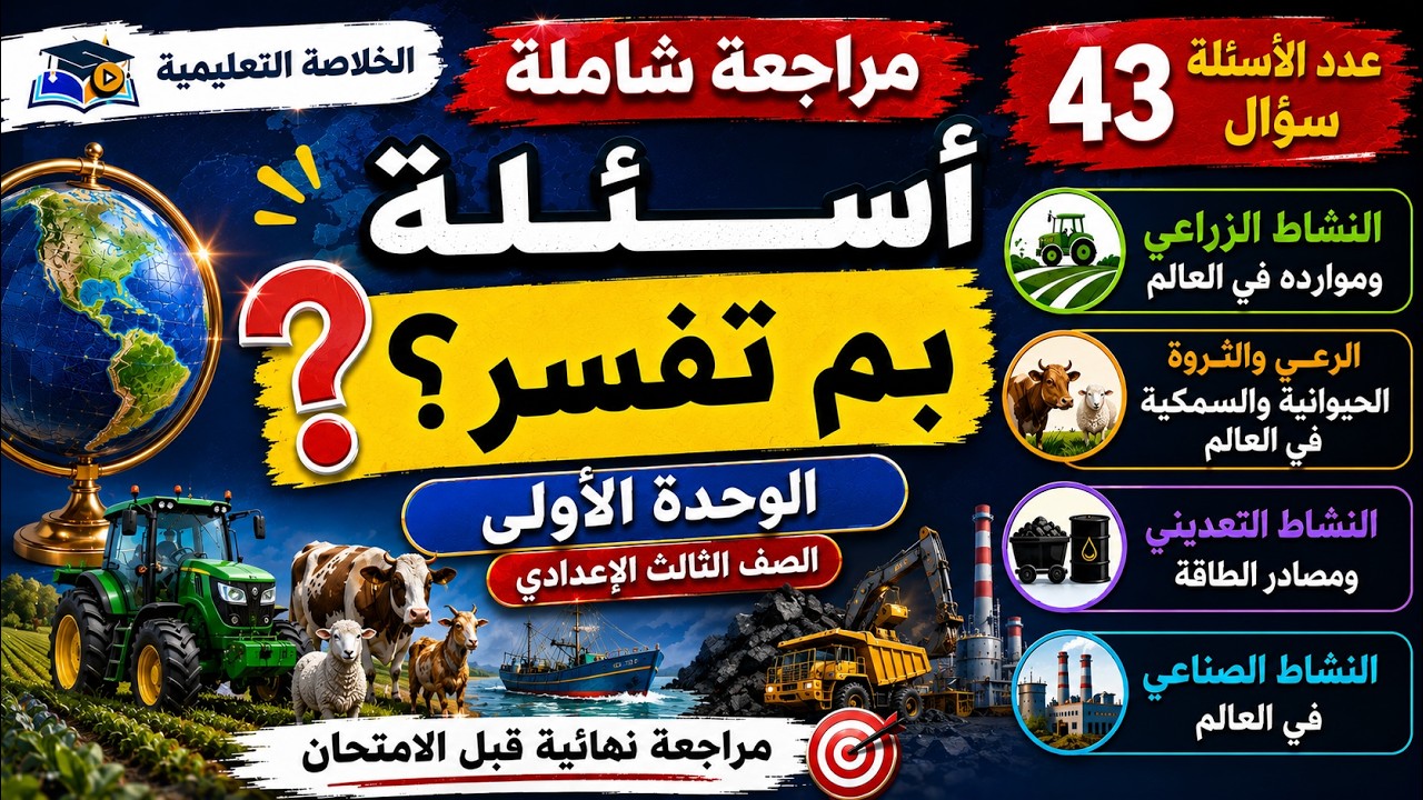 جميع أسئلة 