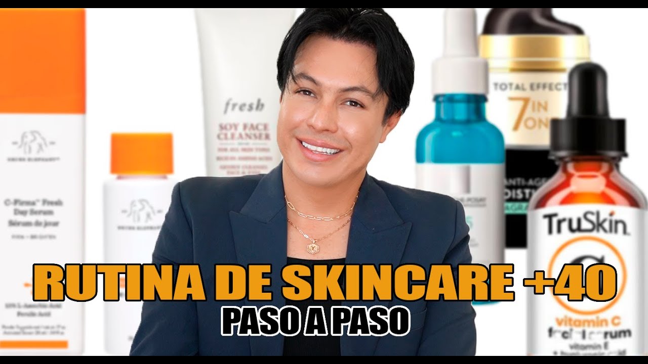 Rutina De Skincare Para 40 años de edad!