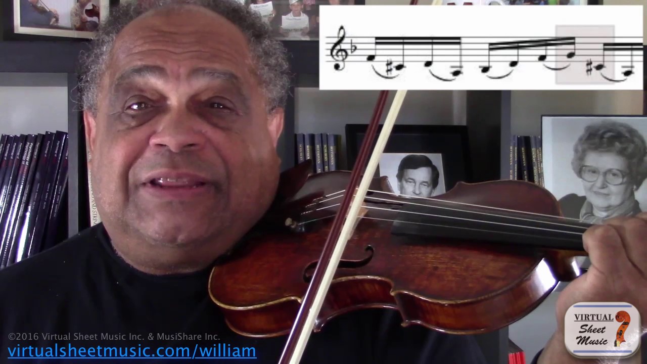 Violin Lesson - Using different fingers to play diminished 5ths