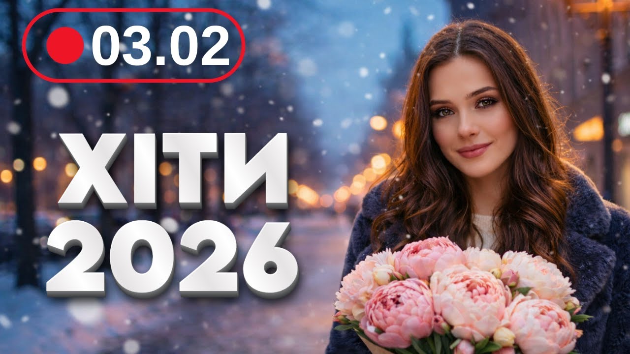Хіти 2026 ❄️ 3 лютого - Нова музика для гарного настрою | Українські пісні для роботи та відпочинку