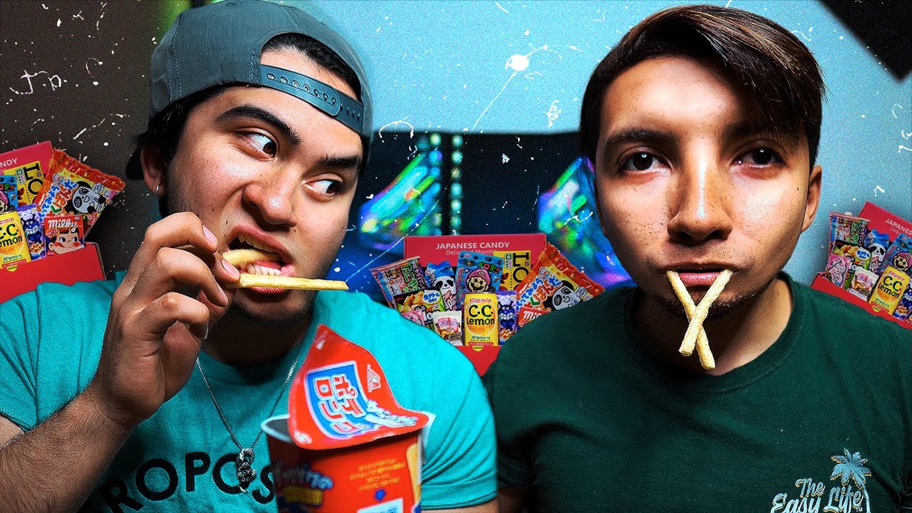 mexicanos prueban dulces japoneses PERO casi todos son coreanos
