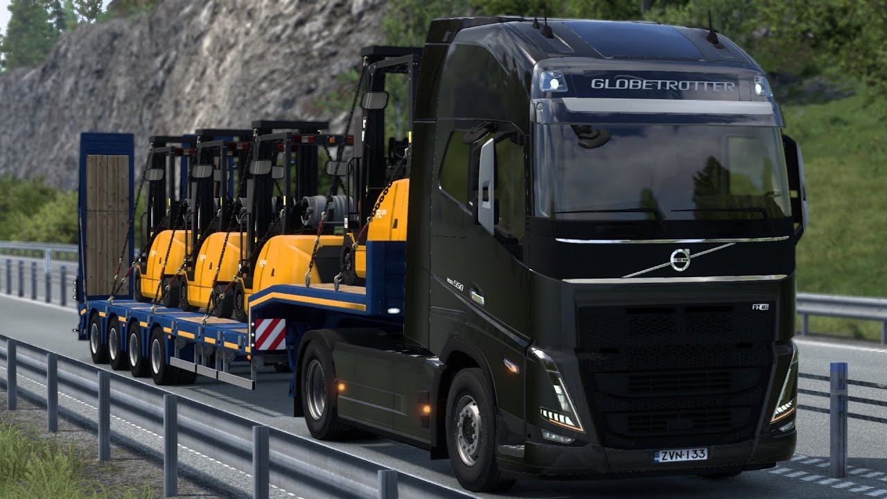 Volvo FH5 series 550 | Helsingborg - Kalmar (SE) | Euro Truck Simulator 2