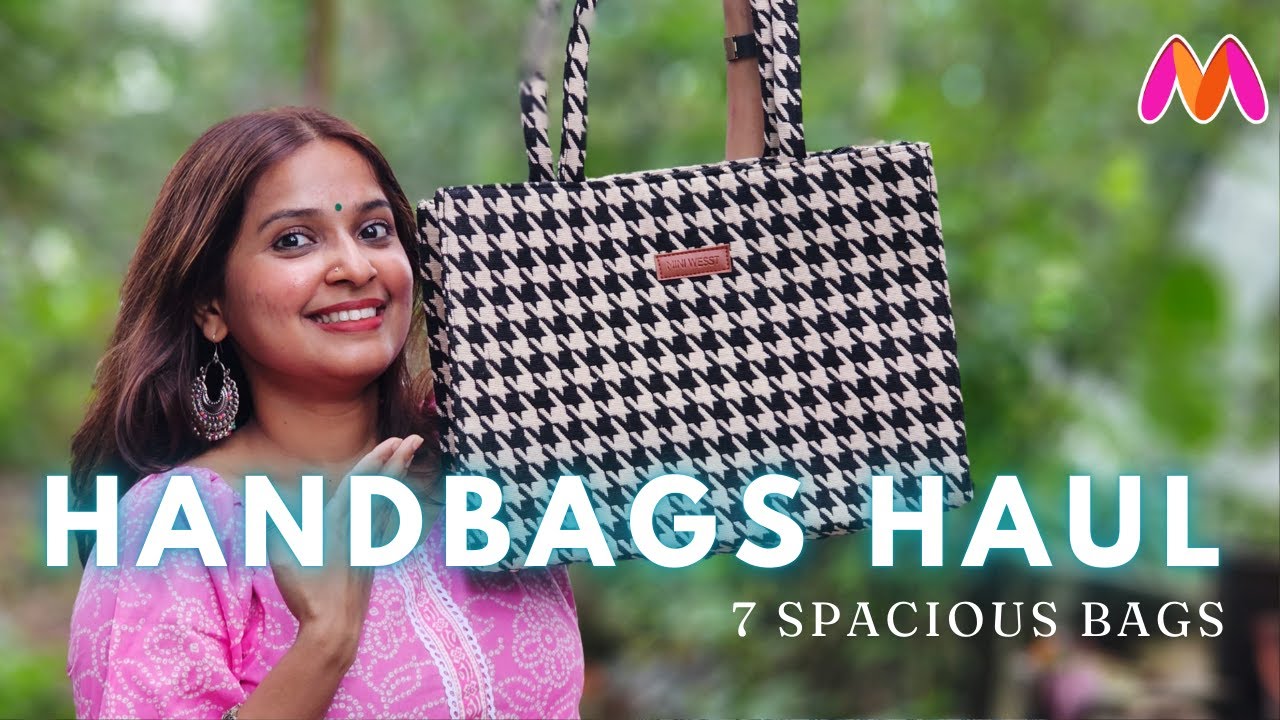 Up to 80% off| Myntra Office & College Bags Haul | Dussehra Sale | ENGLISH Subtitles