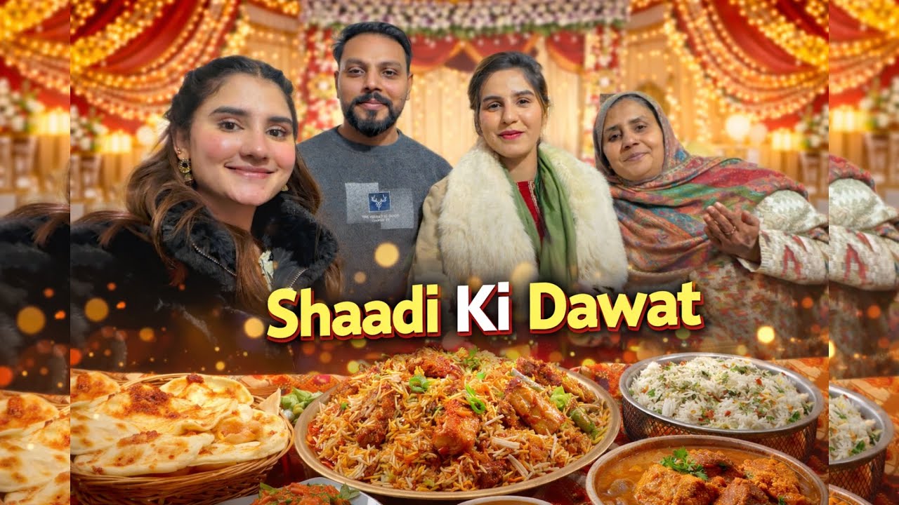 Shaadi Ki Dawat😍| Sara Khana Ami ne bnaya🤤| NA177 