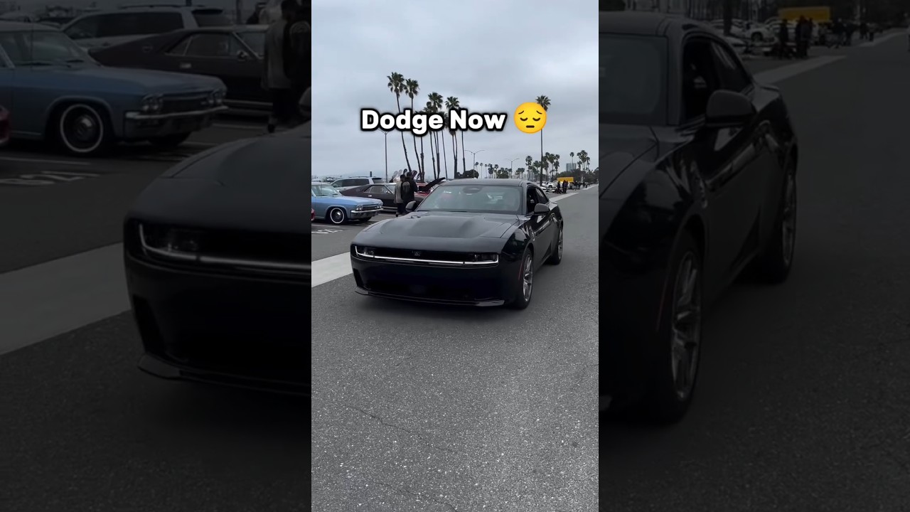Dodge now 😔 vs then 😇