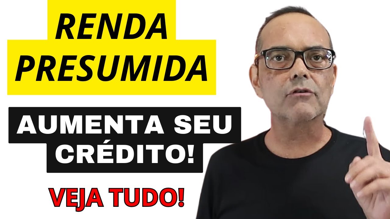 RENDA PRESUMIDA AUMENTA SEU SCORE DE CR&Eacute;DITO