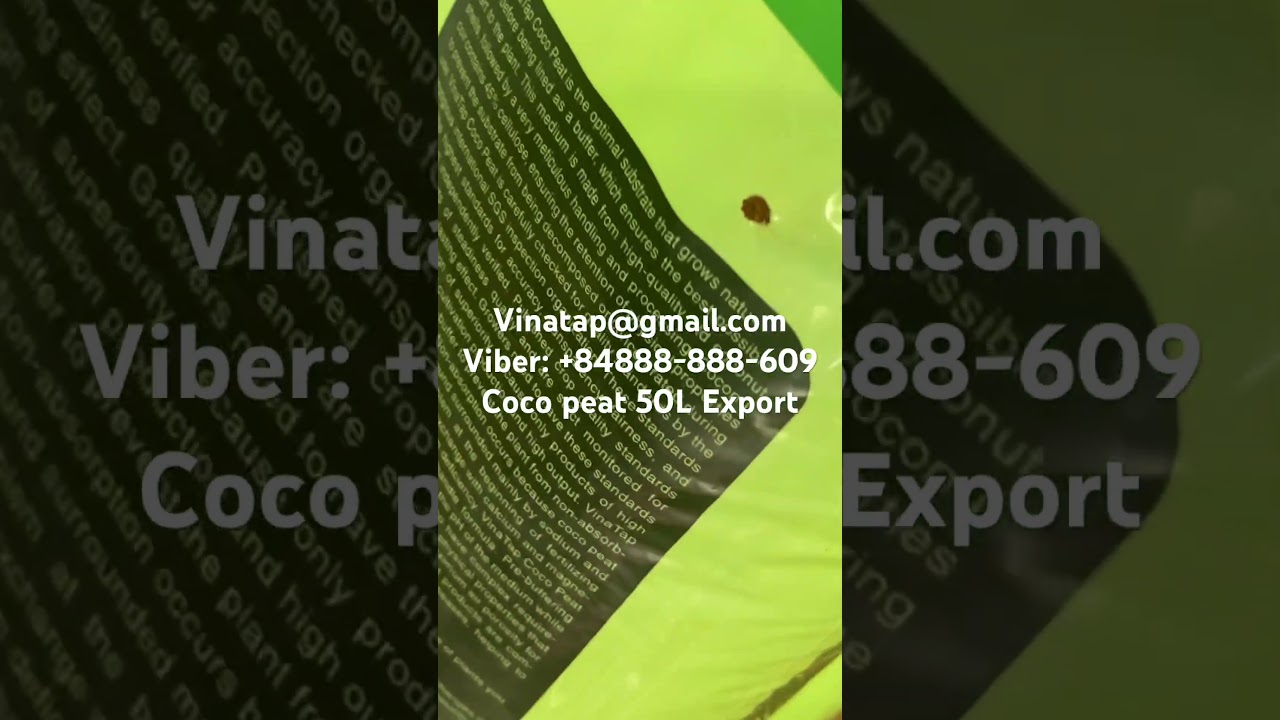 Coco coir 50L - 13GL. Coco peat #coco