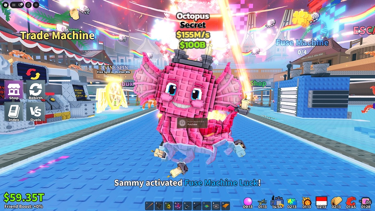 i See Octopus Brainrot & More in Steal a Brainrot