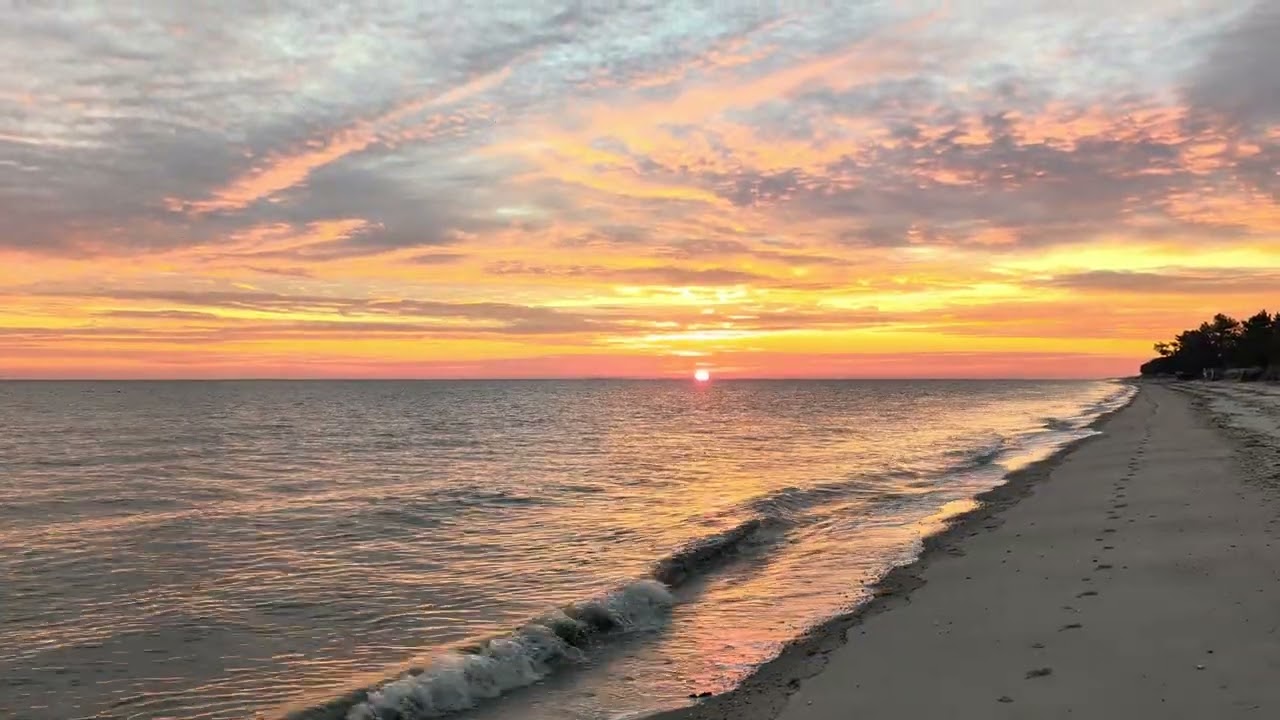 When Winter Breathes Color | A January Bay Sunrise
