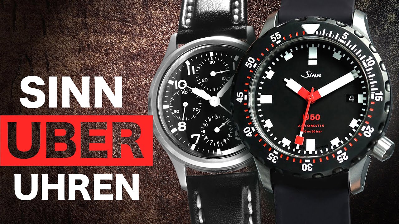 What Are The Best Designed Entry-Level SINN Watches? (UTC, U50, 556i)