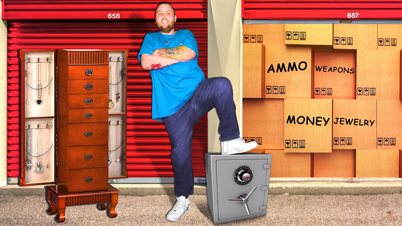 I Bought a Storage Unit and Found a SAFE and JEWELRY BOX! BIG MONEY!