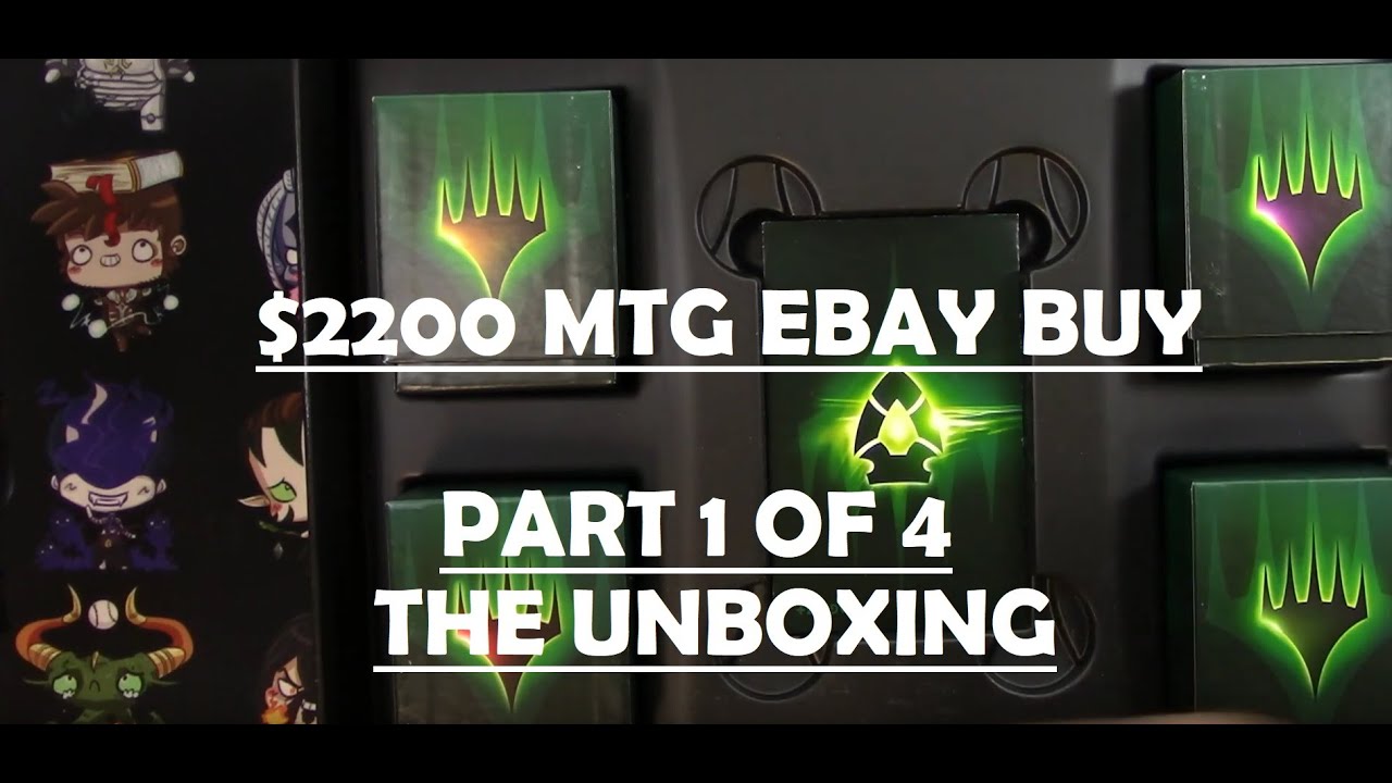 $2200 Magic the Gathering Ebay Random Buy (Part 1 of 4)  THE UNBOXING