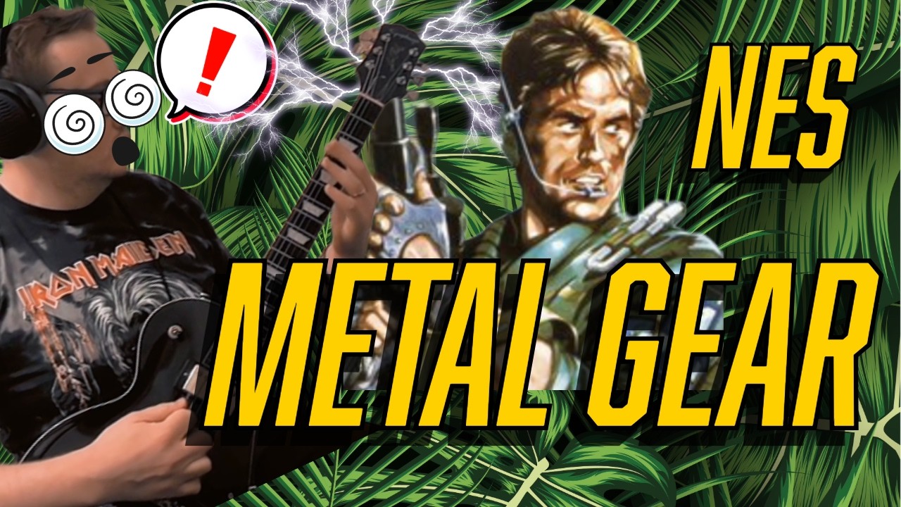 Metal Gear (NES) - Jungle Theme METAL COVER