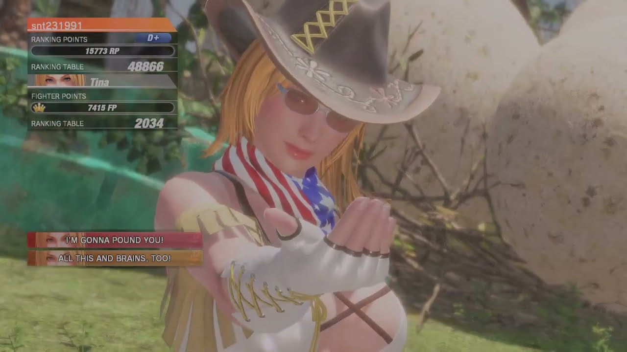 DOA6 Tina Rank Match #13