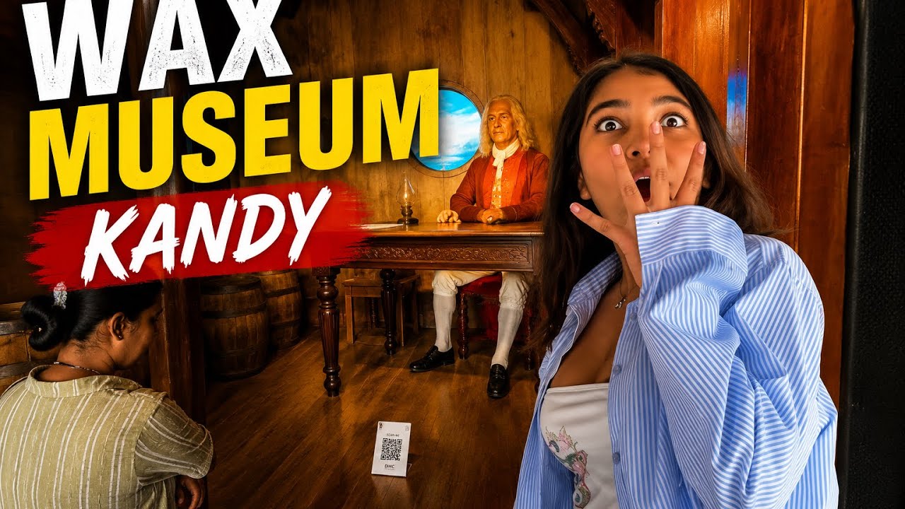 Wax Museum kandy+vito pizza 🍕🧑🏼‍💼DFC
