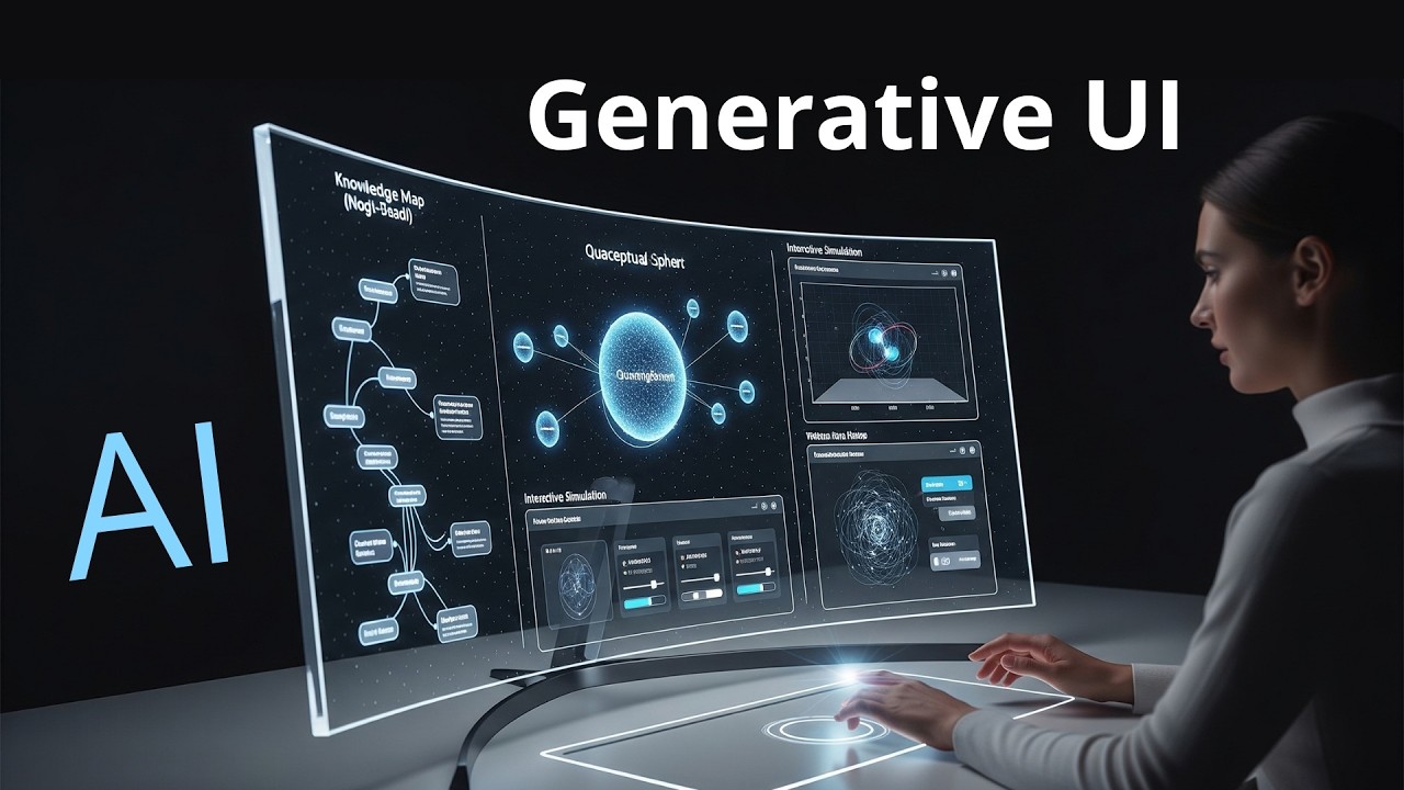 AI Codes Adaptive Widgets as Generative UI (Stanford)