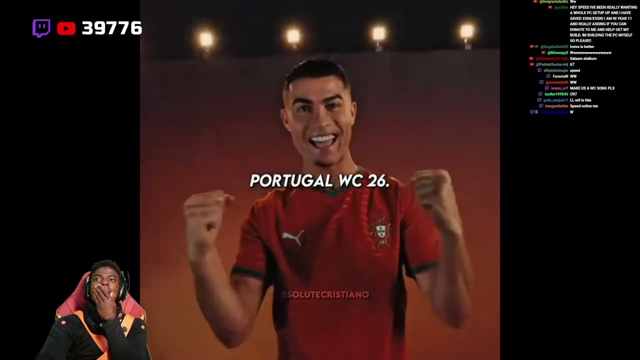 iShowSpeed Reacts To Portugal 2026 World Cup Kits 🏆