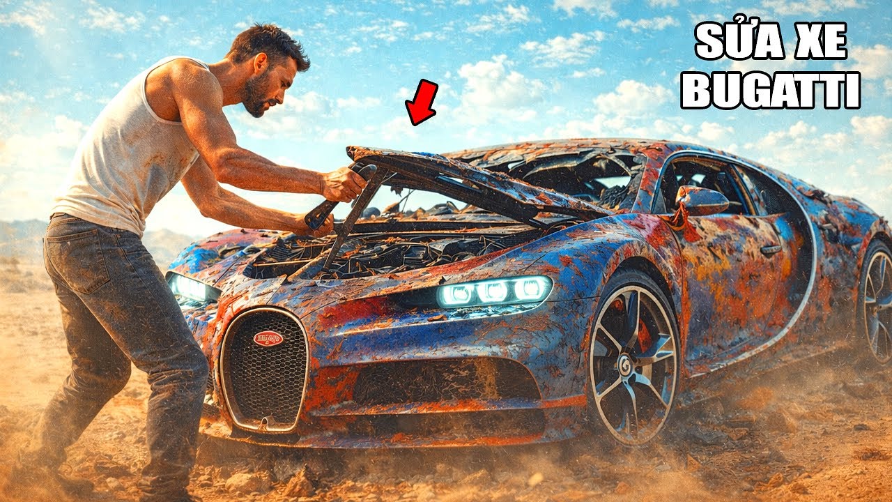 Tôi Đã Sửa Một Chiếc BUGATTI BỎ HOANG CỰC HIẾM | Car Mechanic Simulator