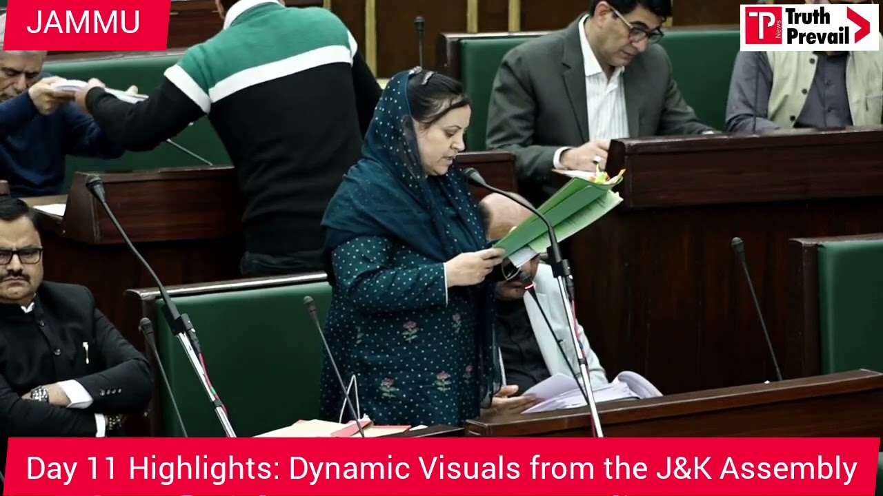 Day 11 Highlights: Dynamic Visuals from the J&K Assembly