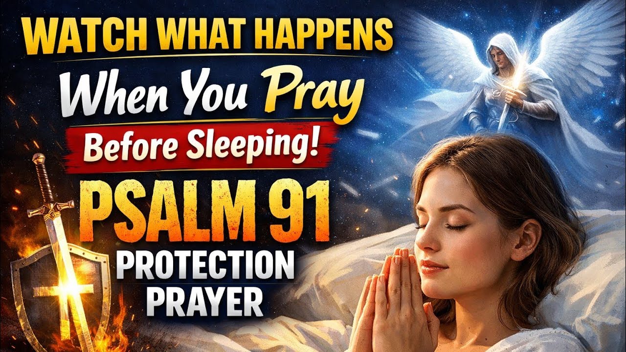 WATCH WHAT HAPPENS When You Pray This Before Sleeping (Psalm 91 Protection Prayer)