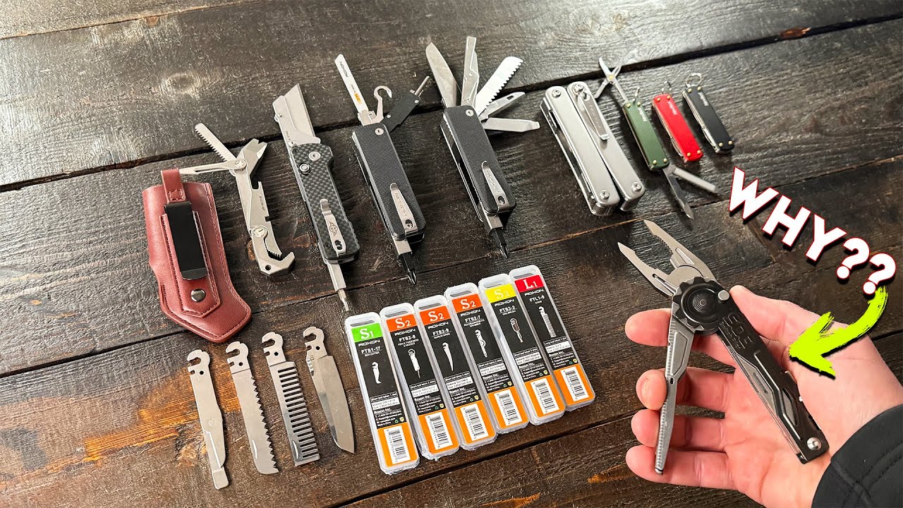 NEW Multitool Pick-Ups! Roxon, Nextool, SOG?