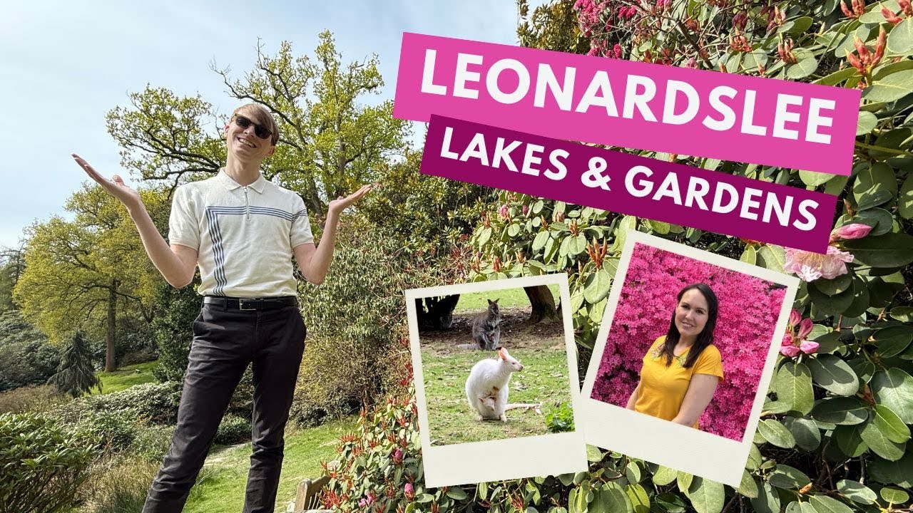 SPRING AT LEONARDSLEE LAKES & GARDENS 🌺 4K tour, sculpture trail, wallabies and afternoon tea