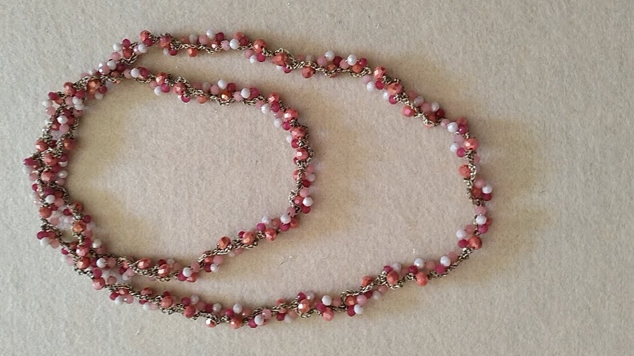 Tutorial Collana MELAGRANA a uncinetto.